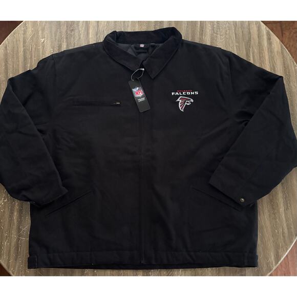 NFL Atlanta Falcons Tradesman Canvas Carhartt Style Jacket NEW Men's XL - Picture 1 of 3